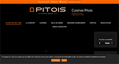 Desktop Screenshot of cuisinespitois.com